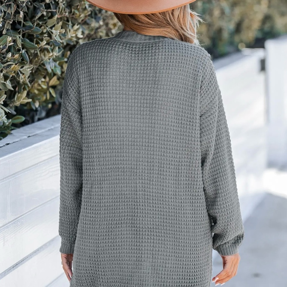 NWT Women Cardigans Sweater Knit V Neck - Picture 2 of 2